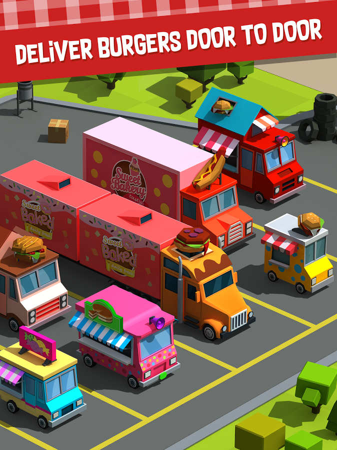 Idle Food Tycoon - Burger Clicker Games截图3