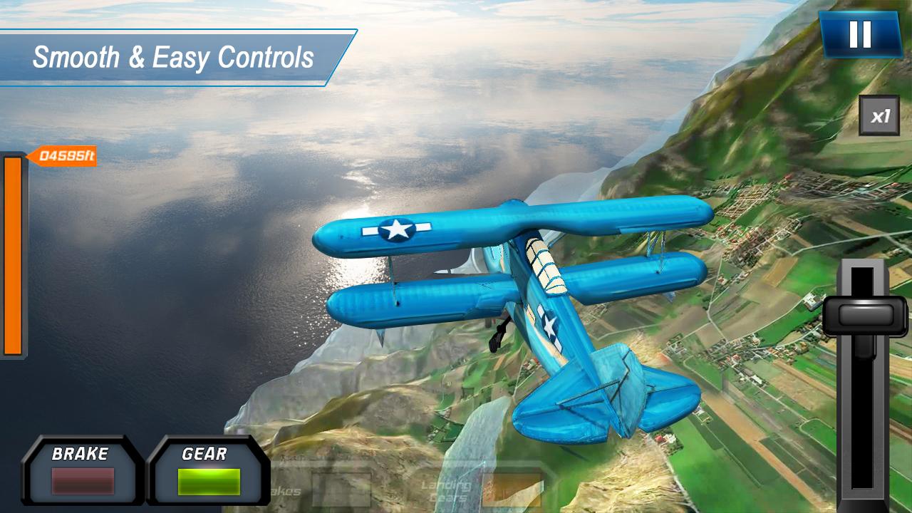 Airplane Flight Simulator 3d : Real Plane Driving截图3