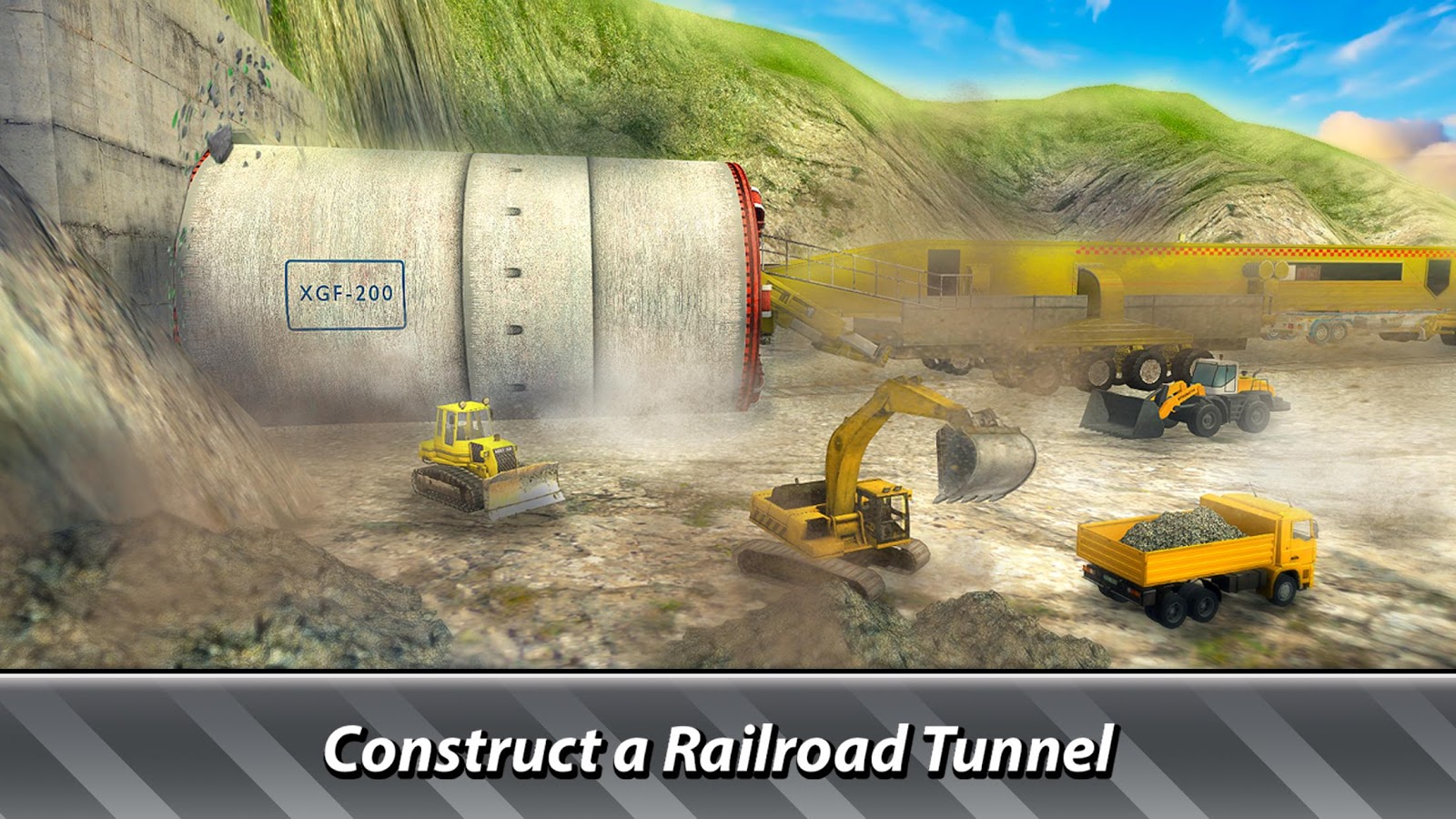 铁路隧道施工模拟器截图4