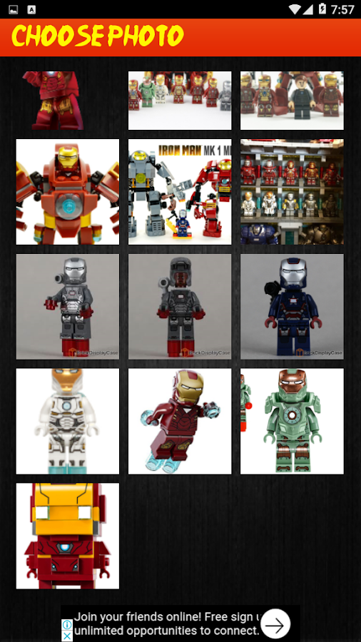 Puzzle Lego IronMan截图4