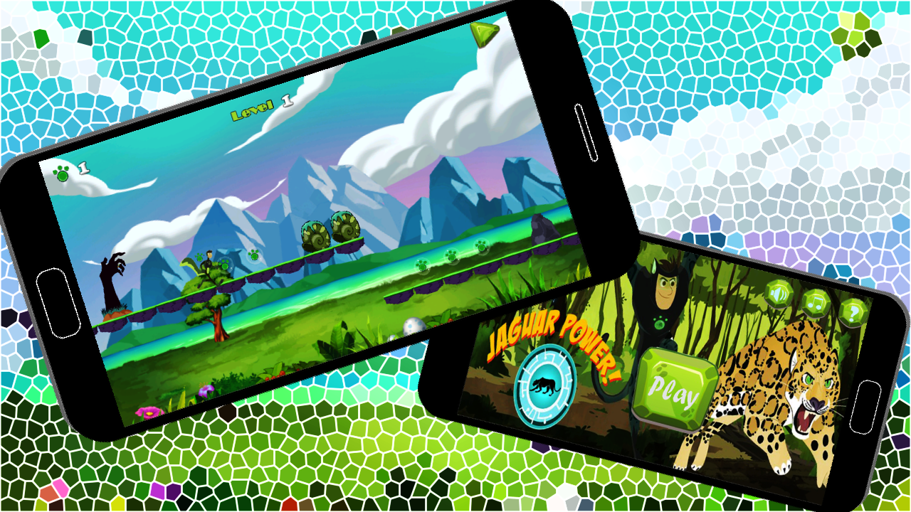 Wild Jungle Kratts Run截图2