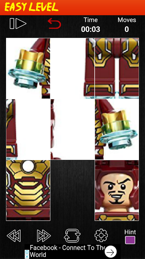 Puzzle Lego IronMan截图3