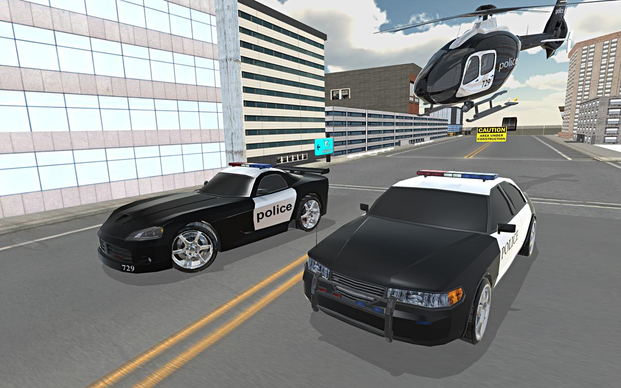 Police Car Stunt Simulation 3D截图3