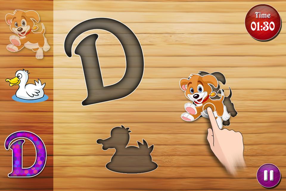 Alphabets Puzzle for Kids截图3