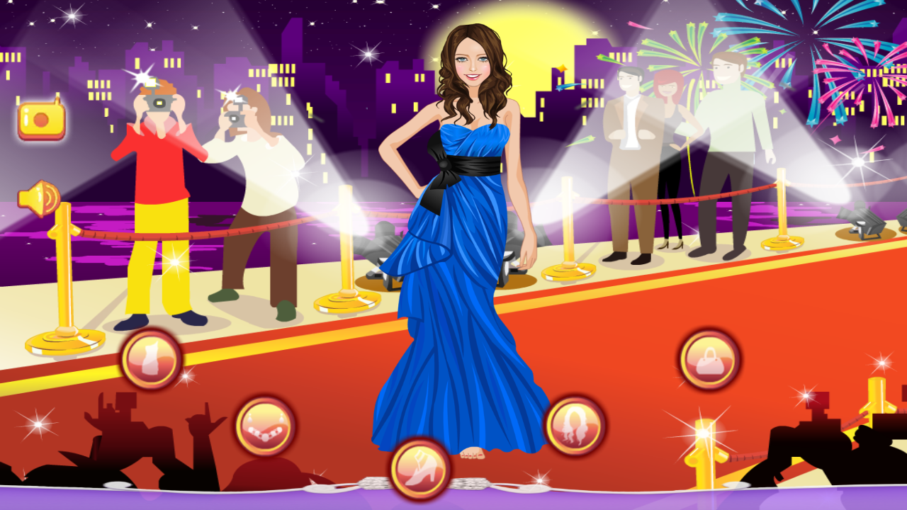 Red Carpet Dress up Game For Girls截图4