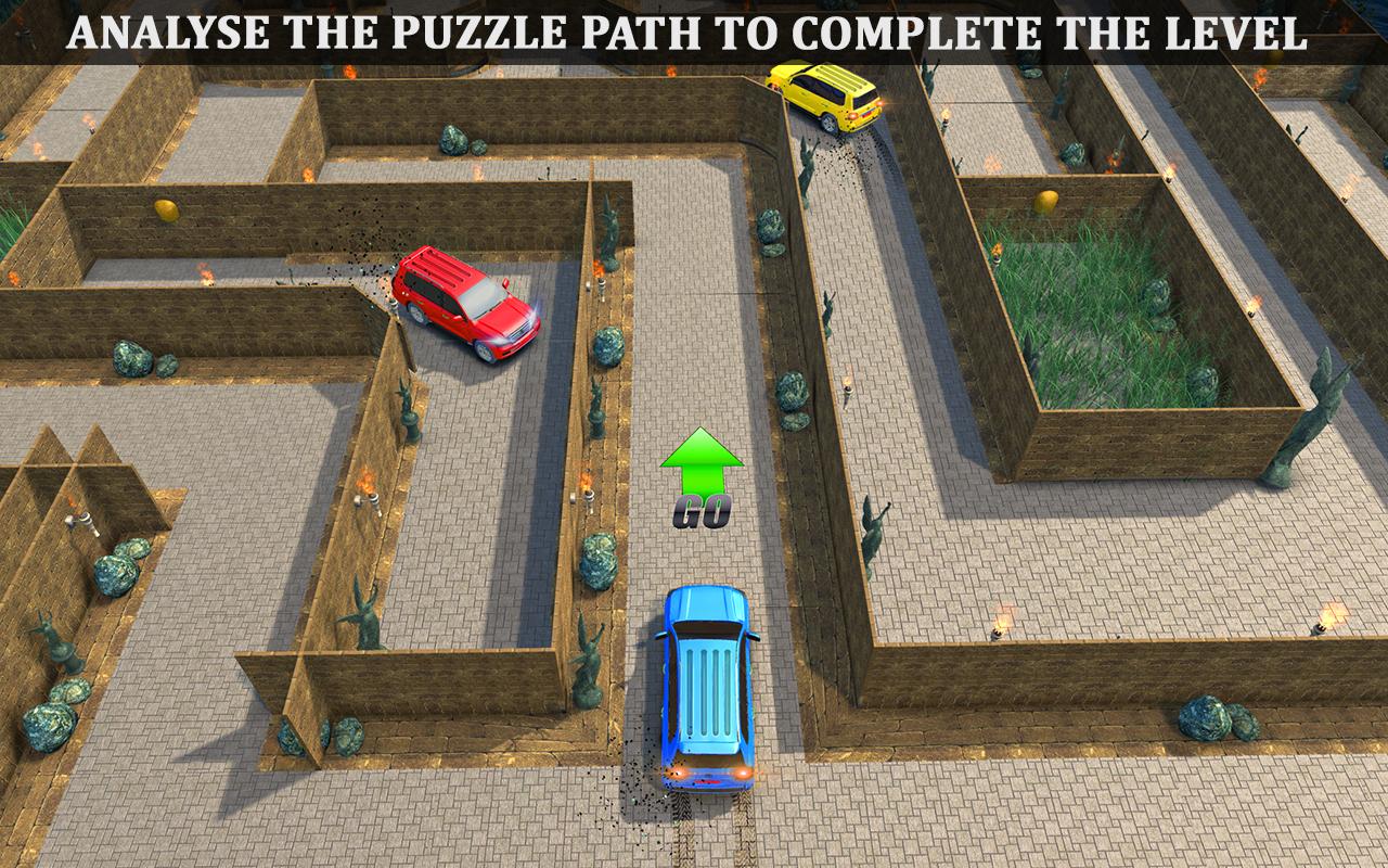 Parado Car Maze Parking Adventure 2018: Labyrinth截图1