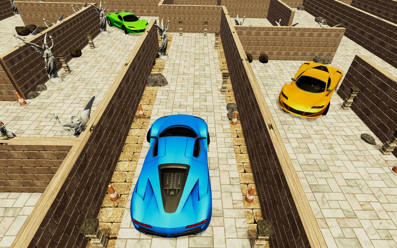 Car Racing In Maze Runner截图5