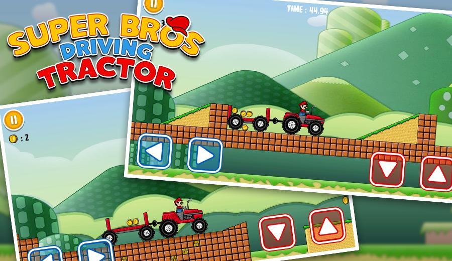 Classic Super Bros Driver - Best Trucker截图2