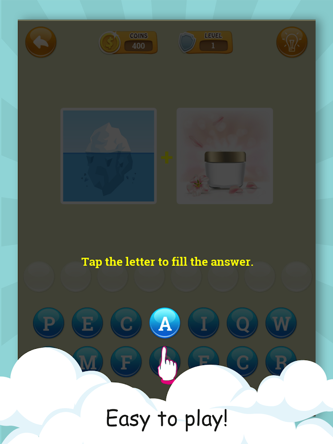 Guess The Word Trivia! - 2 pics 1 word截图5