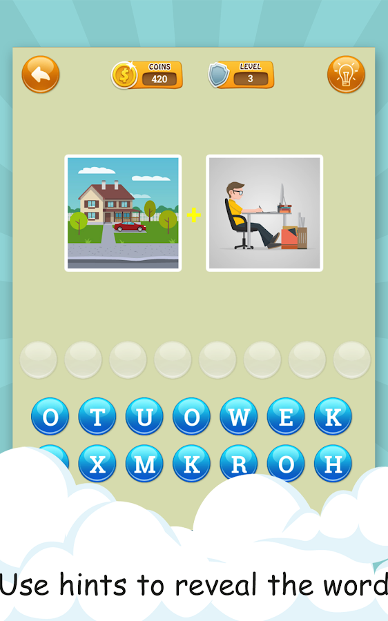 Guess The Word Trivia! - 2 pics 1 word截图2