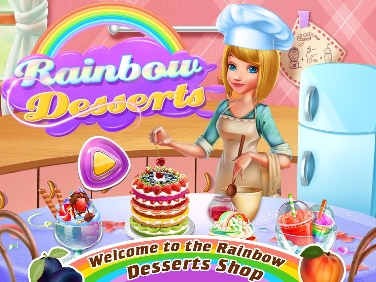 彩虹甜品烹饪店和面包派对截图5