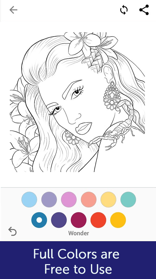 Adult Coloring Book截图1