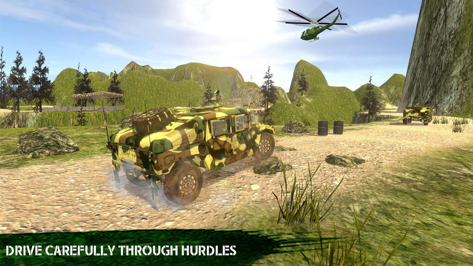 Army Truck Driving Simulator: Army off road Driver截图1