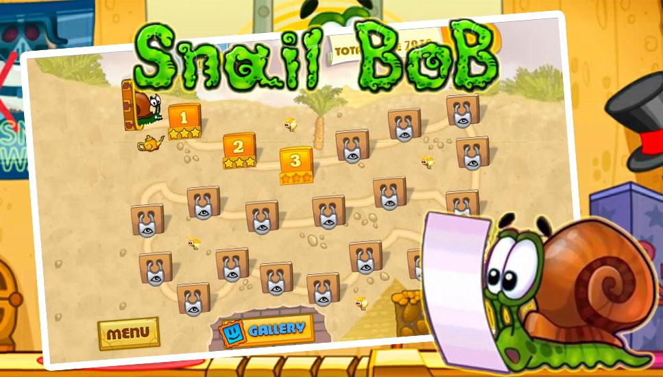 Snail Bob 3 Adventure in Egypt截图3