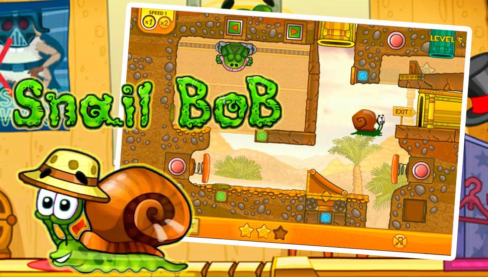 Snail Bob 3 Adventure in Egypt截图1