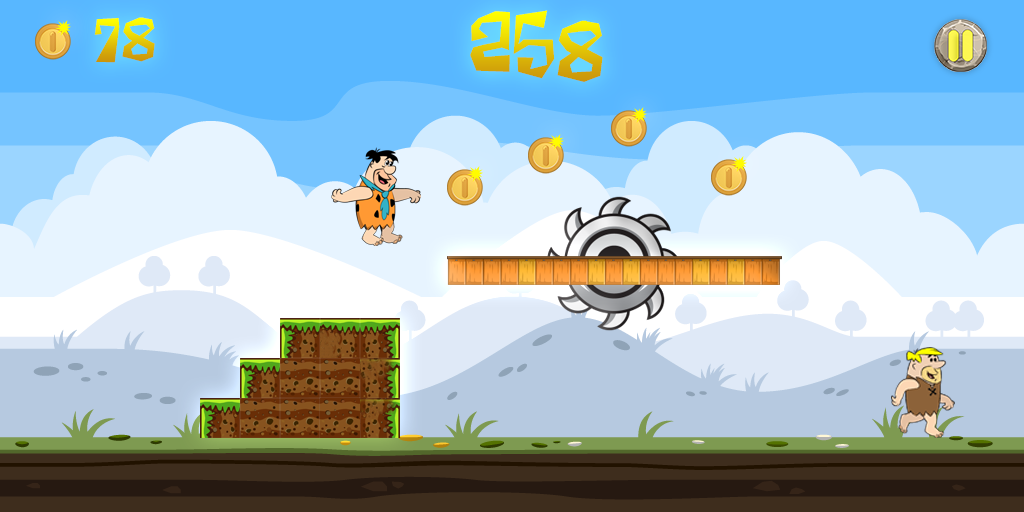 Super Flintstone Adventures Runner截图4