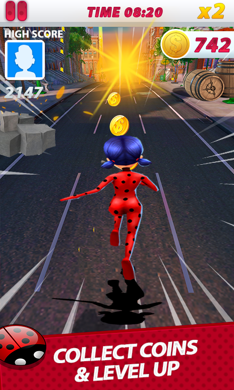 Miraculous Adventure Ladybug Rush 3D ***截图5