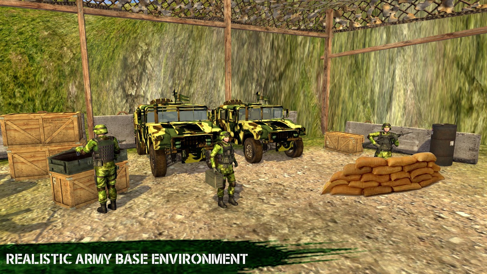 Army Truck Driving Simulator: Army off road Driver截图5