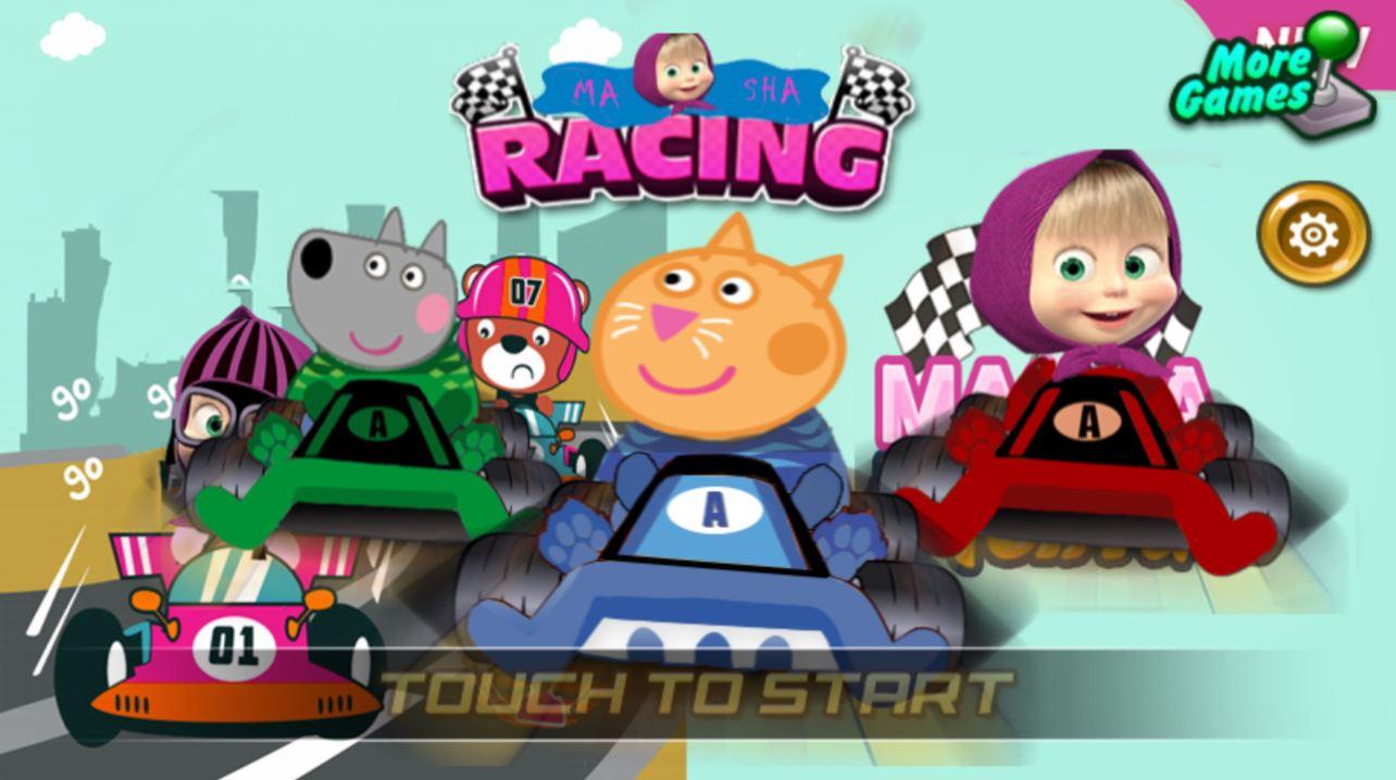 Masha and The Bear and Michka Racing Adventure截图5