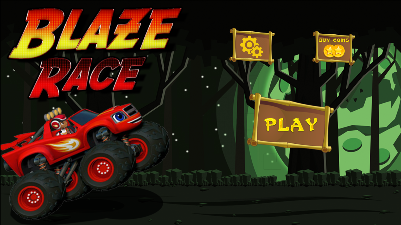 New Blaze Monster Truck Machine Race 2018截图3