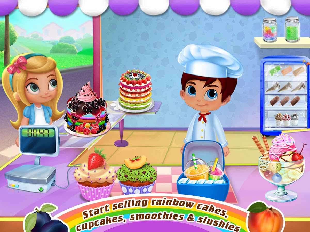 彩虹甜品烹饪店和面包派对截图4
