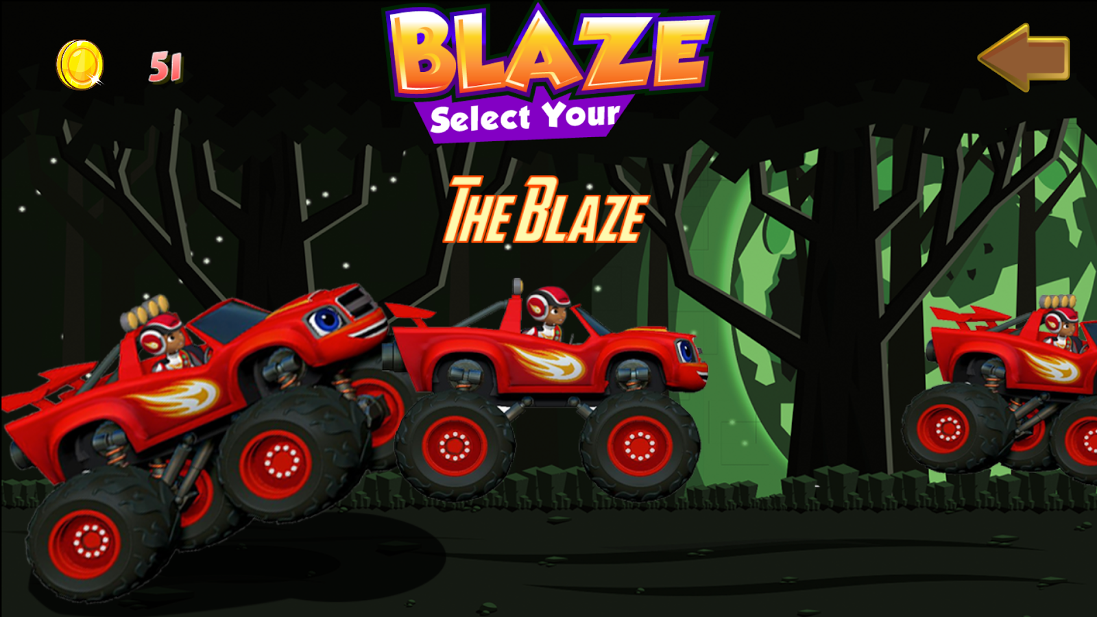 New Blaze Monster Truck Machine Race 2018截图4