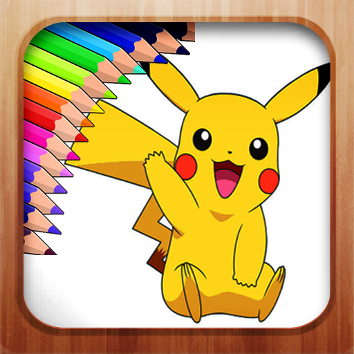 Pokemon coloring book by fans截图4