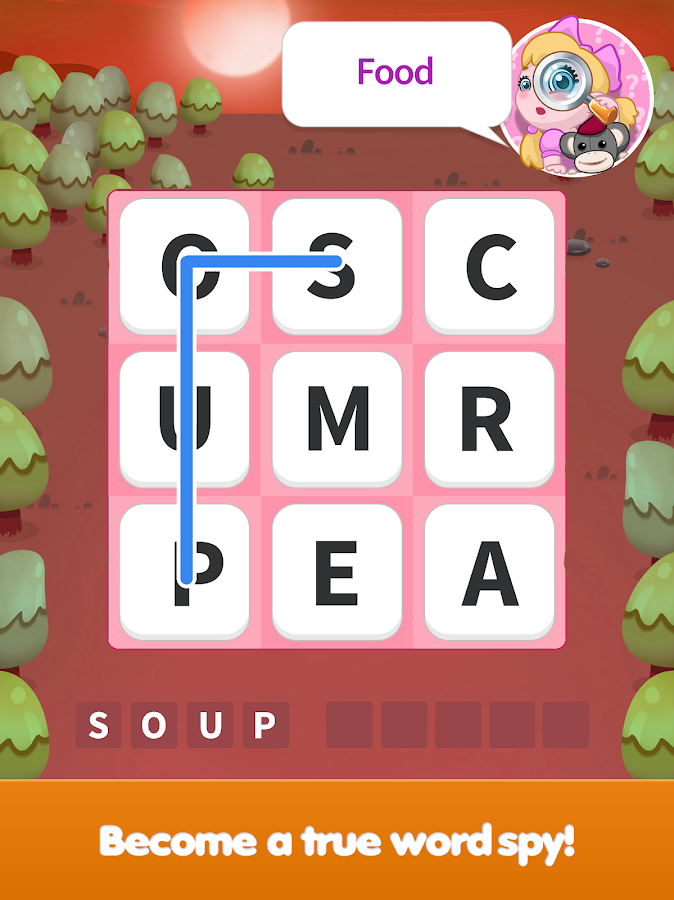 Emma Word Finder - word search game for the family截图1