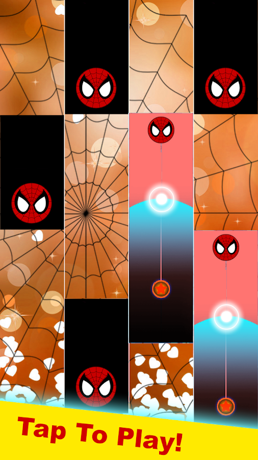 Spider Man Piano Tiles截图3