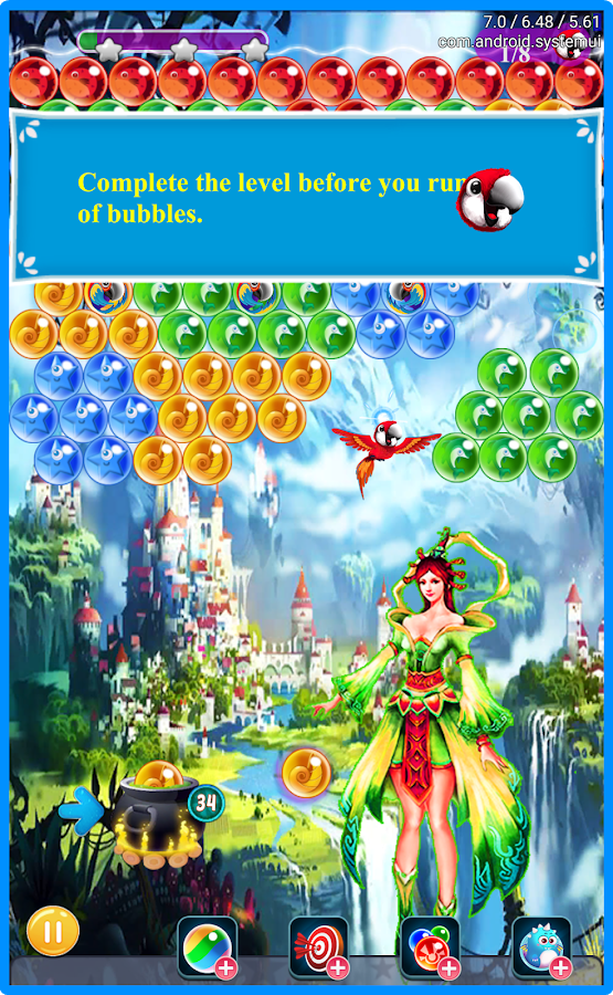 King Quest Bubble Shooter: Deluxe Pop Journey截图2