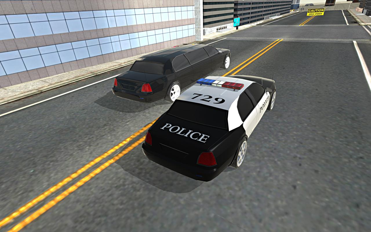 Police Car Stunt Simulation 3D截图4