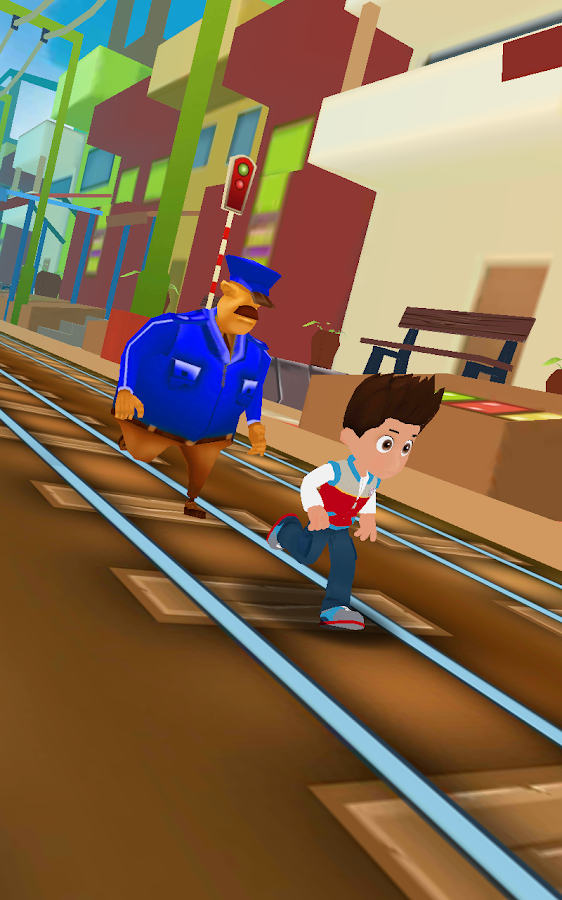 Ryder Adventure Run - paw patrol running games截图3