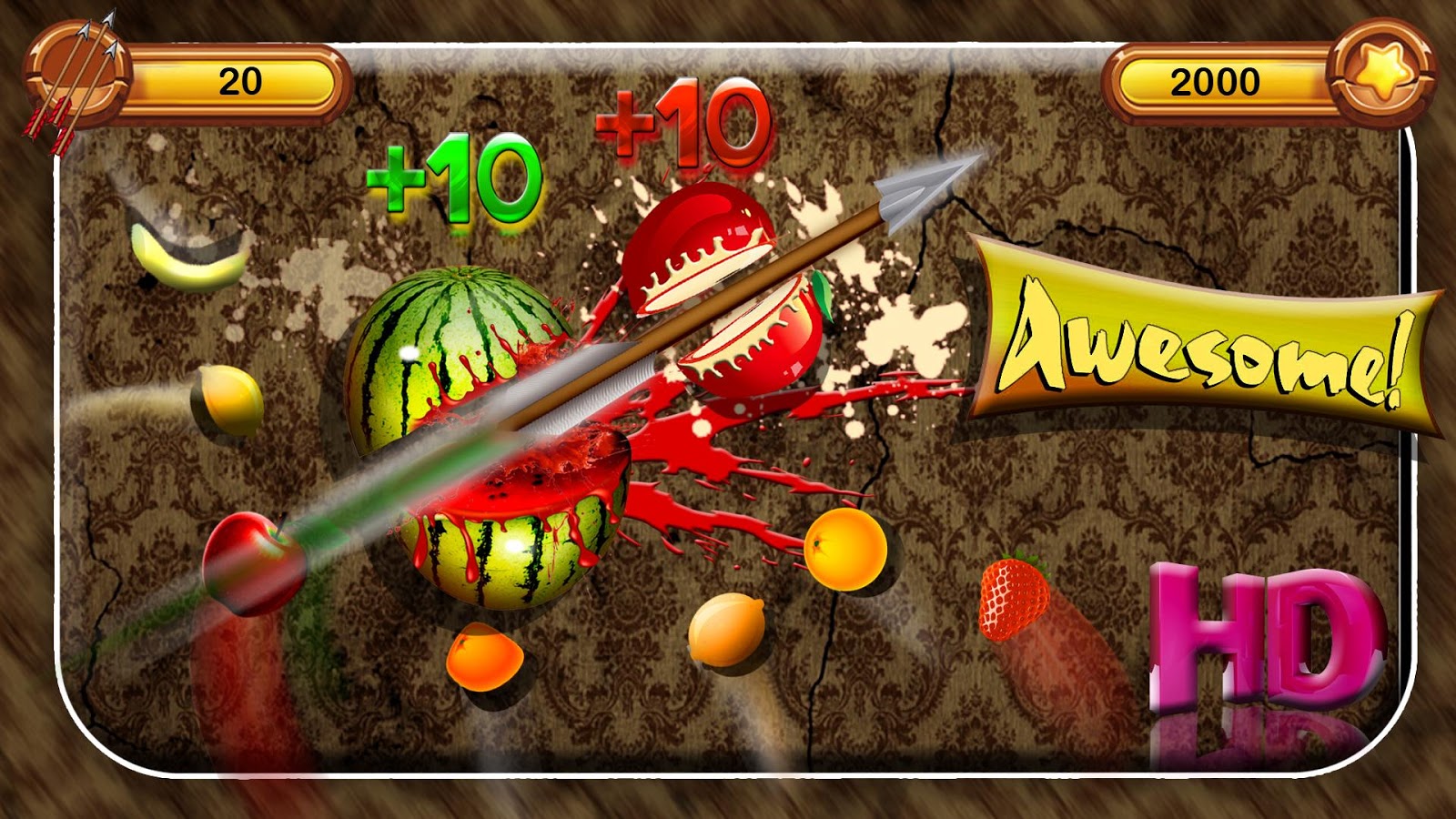 Fruit Shooter 3D - Fruit Archery Games截图2