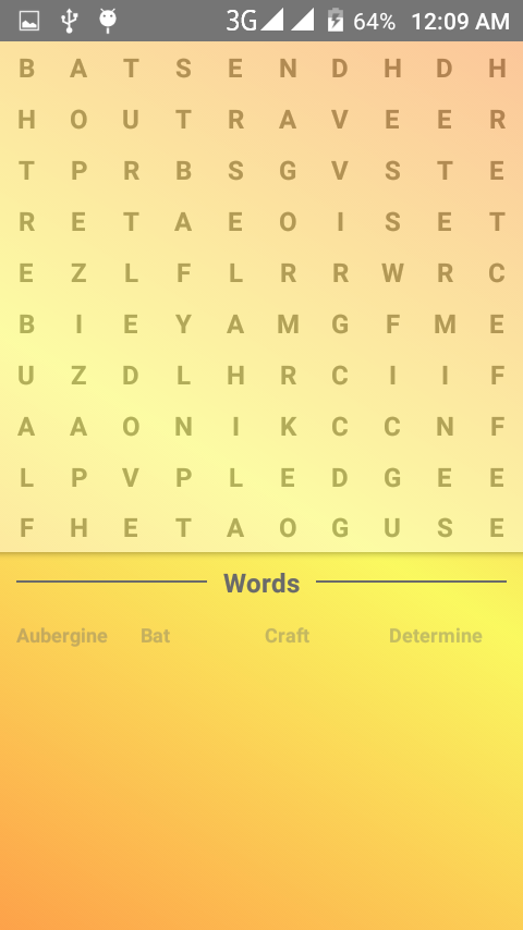 Word Search Puzzle Finder FREE截图3