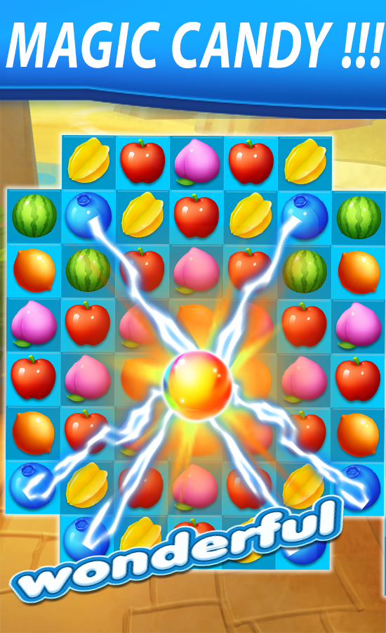 Crop Fruit Pop Match 3截图3