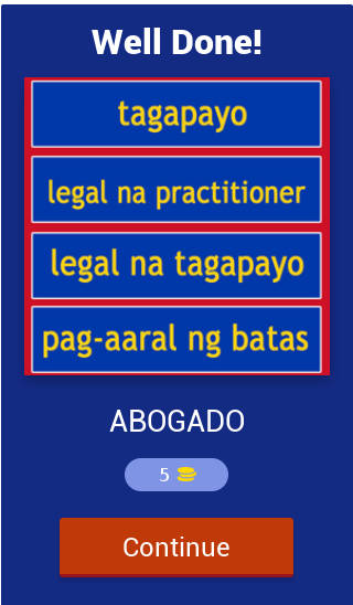 4 Clues 1 Word (TAGALOG)截图5