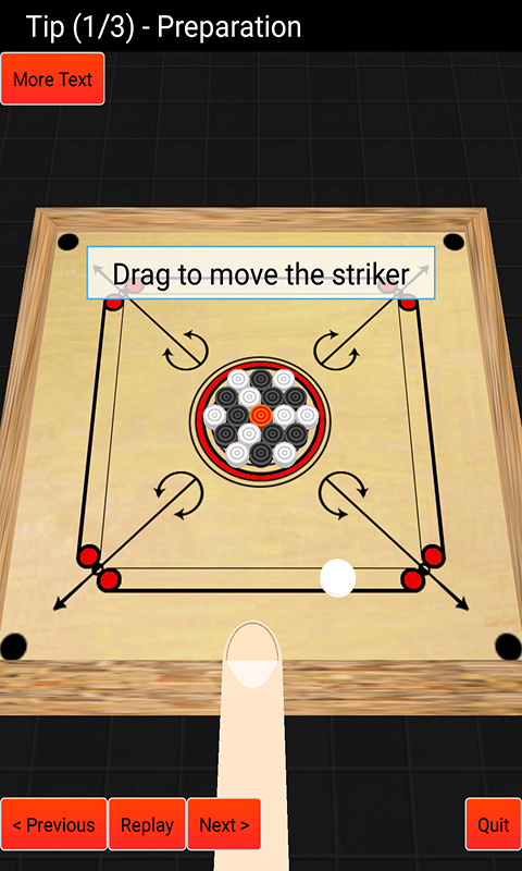 Karambol-Carom Offline 3D截图2