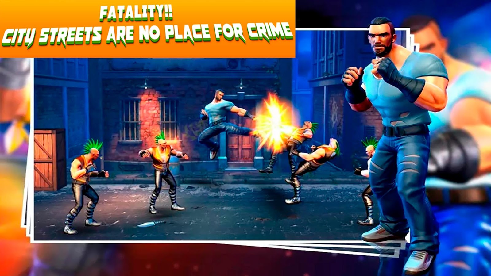 KungFu Shadow Street Fist Fighter截图4