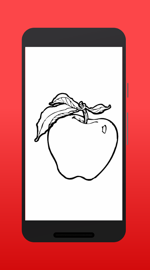 Fruits Coloring Page for Kids截图1