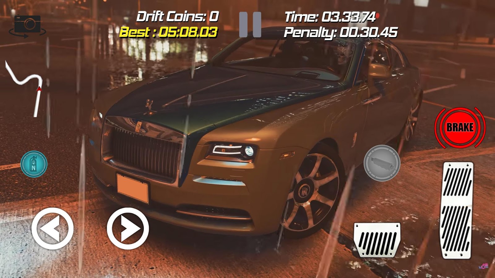 Drift Racing Rolls-Royce Wraith Simulator Game截图1