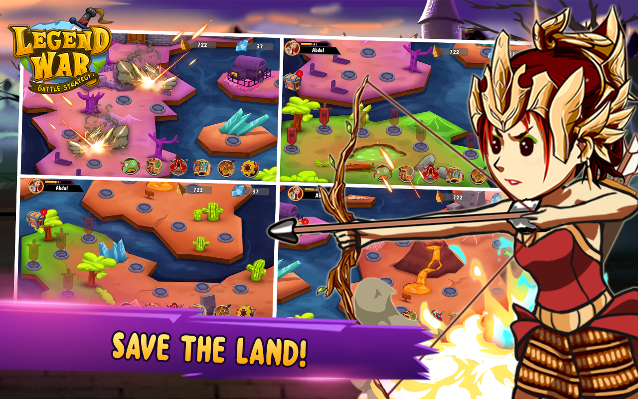 Legend War : Battle Strategy截图4