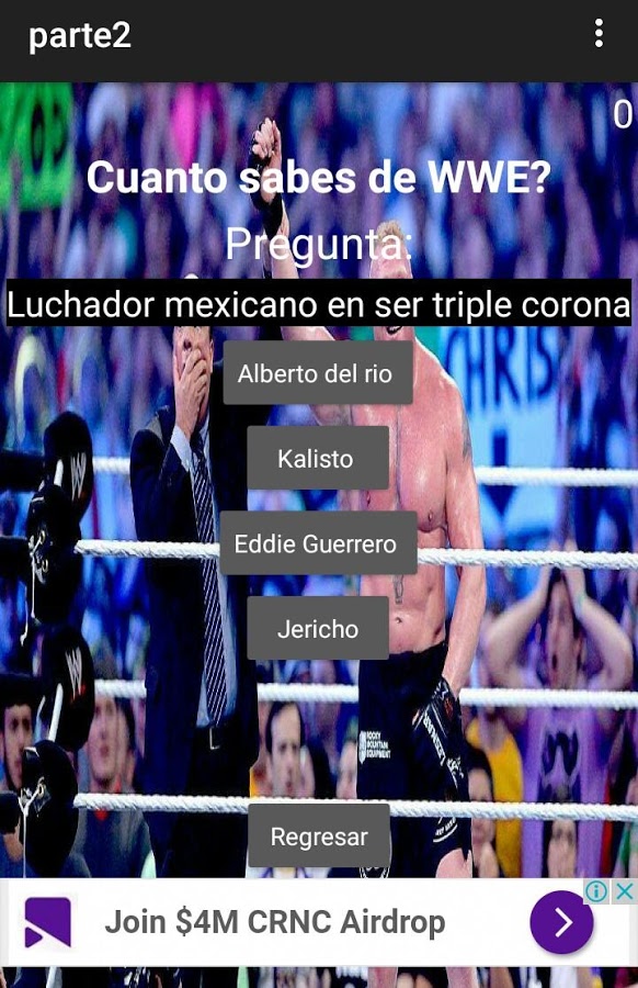 Quiz de WWE en español截图2