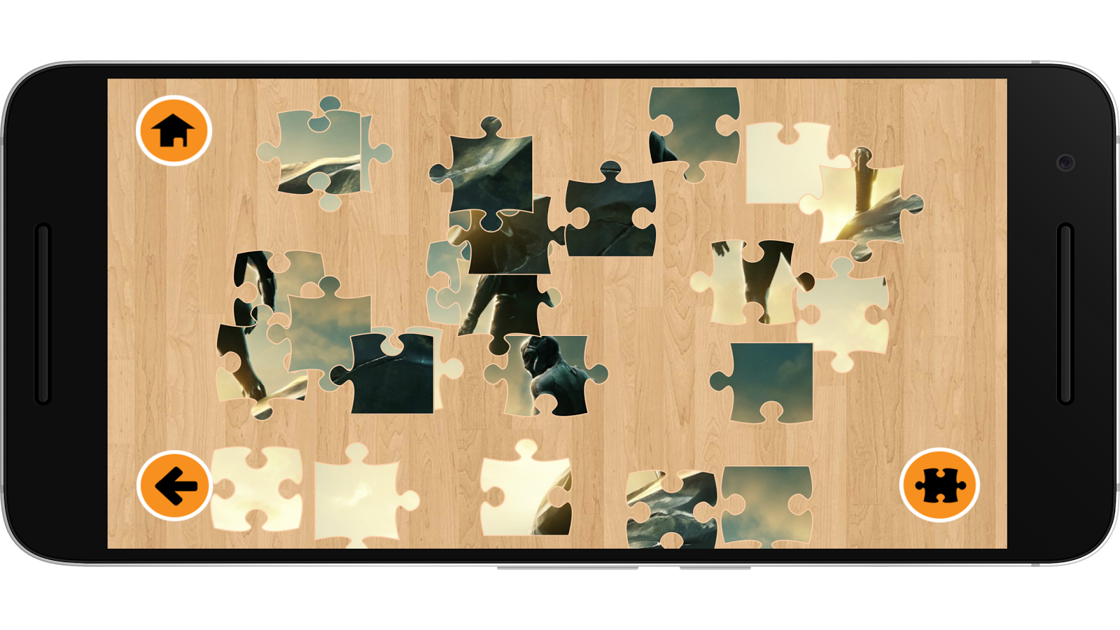 Black Panther Jigsaw Puzzle截图4