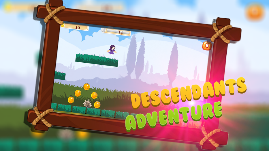 Mal Run Descendants Adventure截图4