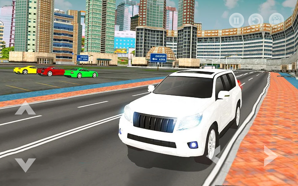 Prado Parking : Multilevel Jeep Driving Games 3D截图1