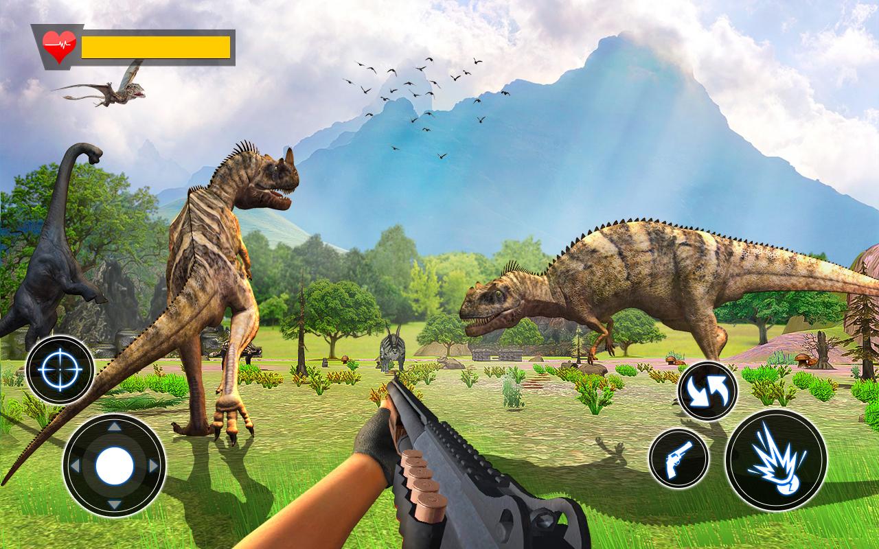 Dinosaur Hunting 3D Free Sniper Safari Adventure截图5