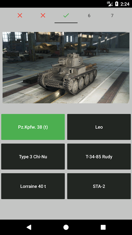 Quick Quiz - World of Tanks (Викторина Мир танков)截图2