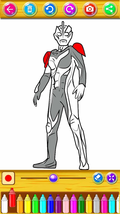 Learn to color Super Heroes截图4