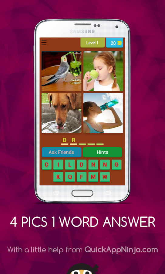 4 PICS 1 WORD ANSWER截图2