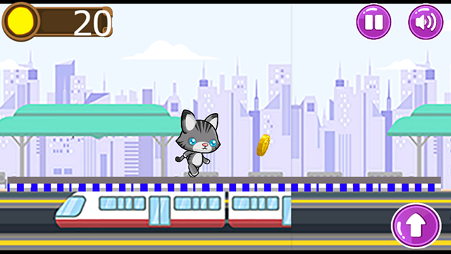 subway cat gold run截图2